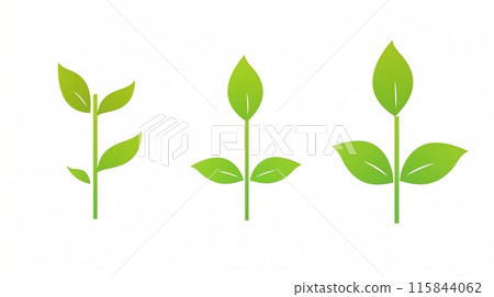 Green sprout icon 4 115844062