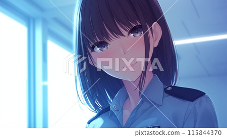 Female police officer, police station 38 115844370