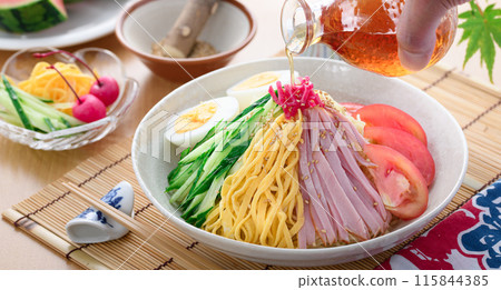 Summer staple: chilled Chinese noodles Summer staple: chilled Chinese noodles 115844385
