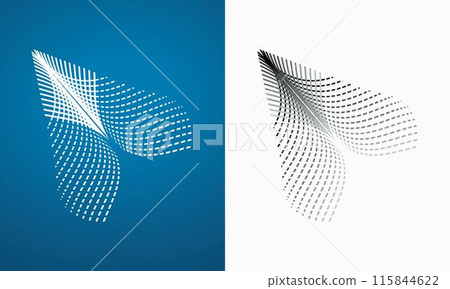 Abstract Paper Rocket Shape Modern Graphic Design Vector Abstract Paper Rocket Shape Modern Graphic Design Vector 115844622