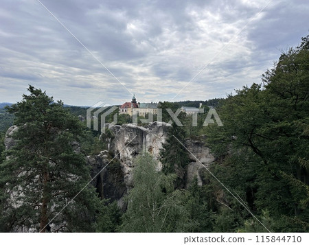 Rocks for climbing Hruba Skala in Czechia 115844710