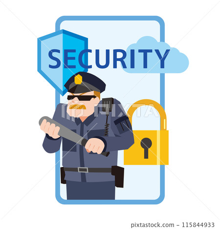 Illustration to protect your smartphone 115844933