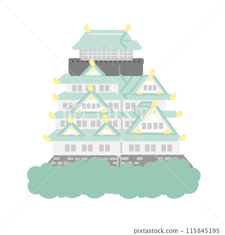 大阪城旅遊圖 大阪城旅遊圖 115845195