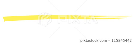 手寫黃色螢光筆細線 115845442