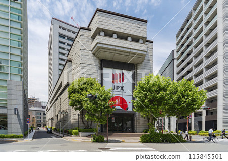 日本橋兜町 日本證券交易所外觀 115845501