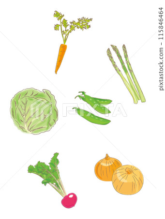 Various vegetables Various vegetables 115846464