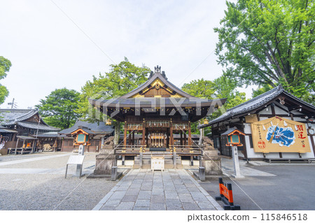 京都禦所西宮神社參拜殿 115846518