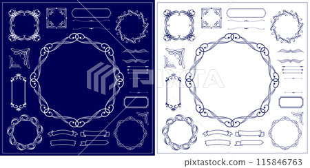 Elegant frame set Elegant frame set 115846763