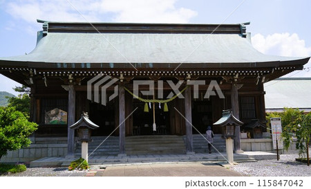 Minamata Hachiman Shrine, Minamata City, Kumamoto Prefecture 115847042