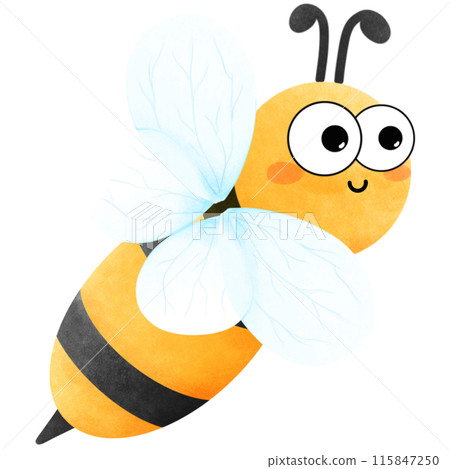Small beetle with flowers 115847250