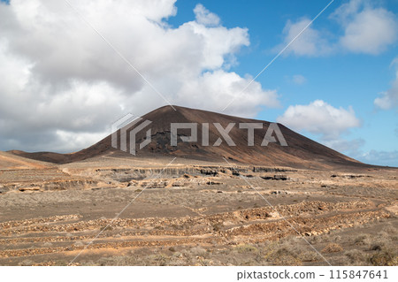 Rock formations park, Antigua Rofera, Lanzarote, Spain 115847641