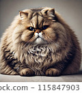 Grumpy boss cat 115847903