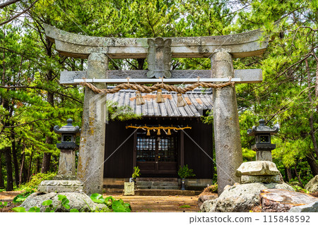 富津弁天宗像神社【長崎縣雲仙市小巴町】 115848592