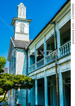 Nagasaki Dejima, former Dutch trading post site, former Dejima seminary [Nagasaki City] 115848890