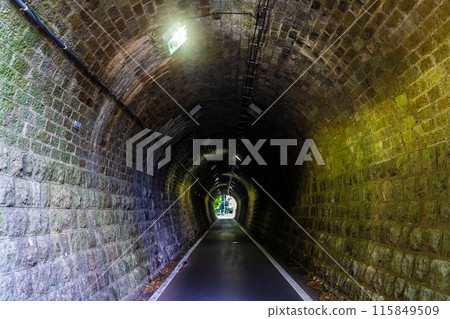 Green Tunnel Railway Remains [Unzen City, Nagasaki Prefecture] 115849509