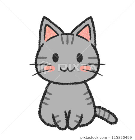 Sitting cat (sabtabari) 115850499