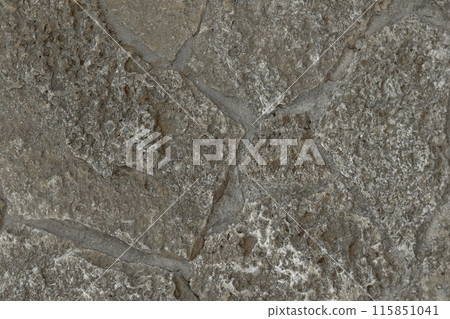 Dirty Old Stone Retro Gray Rough Solid Wall Texture Abstract Pattern Background Coarse Backdrop 115851041
