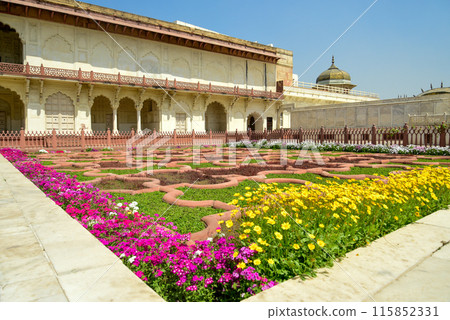 印度阿格拉堡美景 115852331