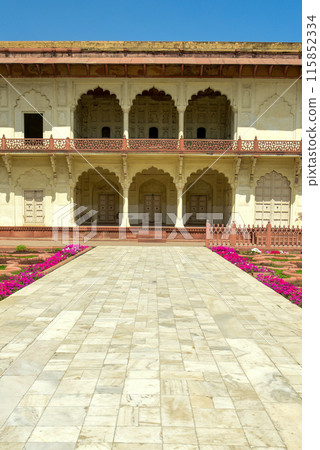 印度阿格拉堡美景 115852334