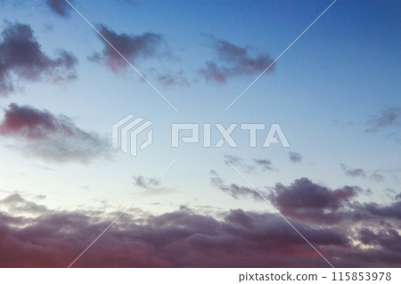 cloudy weather meteorology background. cumulus clouds on the blue sky blown by the wind. dramatic dusk cloudy weather meteorology background. cumulus clouds on the blue sky blown by the wind. dramatic dusk 115853978