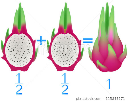 Action relationship of addition halves,... - Stock Illustration ...