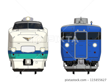 Toyama train No.4_485 series / 413 series 115855627