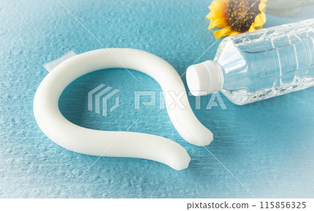 頸環、PET瓶裝水 中暑對策 降溫用品 飲水量 健康管理 中暑對策 頸環、PET瓶裝水 中暑對策 降溫用品 飲水量 健康管理 中暑對策 115856325
