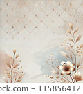 Diamond background flower 115856412