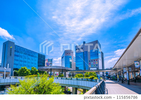 日本的川崎城市景觀禦堂口站(武藏禦堂口站)等 日本的川崎城市景觀禦堂口站(武藏禦堂口站)等 115856786