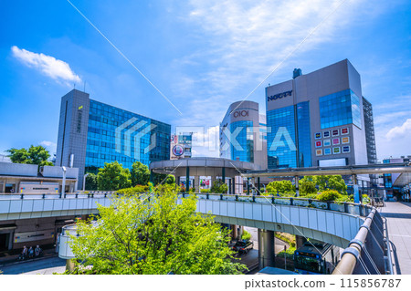日本的川崎城市景觀禦堂口站(武藏禦堂口站)等 日本的川崎城市景觀禦堂口站(武藏禦堂口站)等 115856787