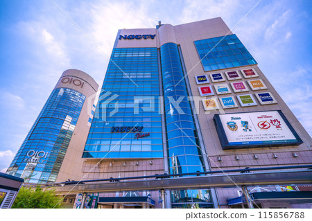 Japan's Kawasaki cityscape Mizonoguchi station (Musashi Mizonoguchi station), etc. Japan's Kawasaki cityscape Mizonoguchi station (Musashi Mizonoguchi station), etc. 115856788