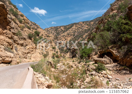 Great landscape near Paradise Valley in the Agadir region 115857062