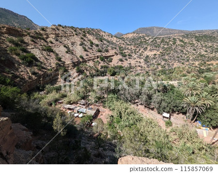 Great landscape near Paradise Valley in the Agadir region Great landscape near Paradise Valley in the Agadir region 115857069