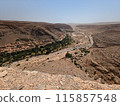 Great panoramic landscape of the Anti-Atlas mountains 115857548