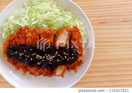 Miso cutlet (pork cutlet) 115857821