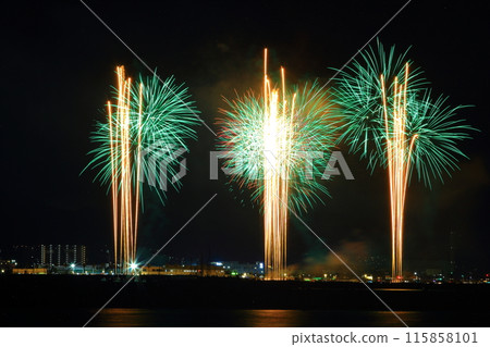 大阪泉州夏祭泉州夢花火大會(大阪府泉南市) 大阪泉州夏祭泉州夢花火大會(大阪府泉南市) 115858101