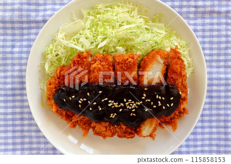 Miso cutlet (pork cutlet) 115858153