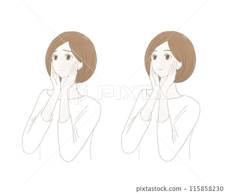 女士護膚套裝 115858230