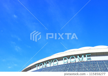 東京都文京區東京巨蛋的風景 115858277