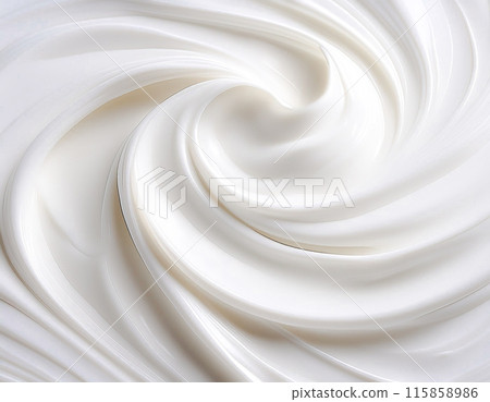 白色鮮奶油背景素材 白色鮮奶油背景素材 115858986
