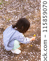A girl who loves cherry blossoms but also dandelions 115859070