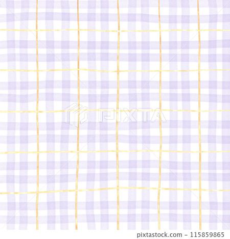 Gold Purple Plaid Hand Drawn Background Overlay Gold Purple Plaid Hand Drawn Background Overlay 115859865