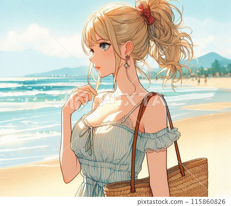 beautiful girl 115860826