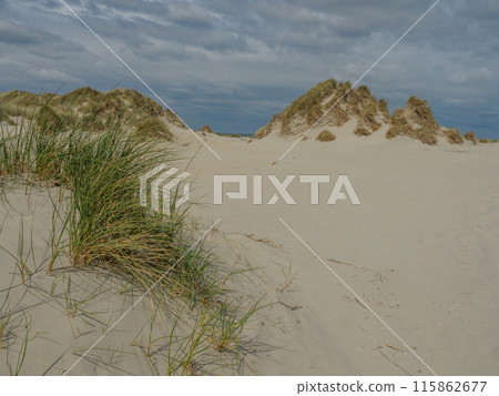 the island of Ameland in the dutch north sea the island of Ameland in the dutch north sea 115862677