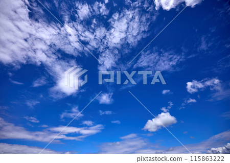 Blue sky background with clouds Blue sky background with clouds 115863222