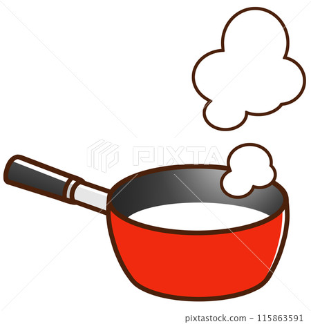 Hot milk (small pot) 115863591