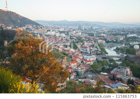 Landscape of old Tbilisi Landscape of old Tbilisi 115863753