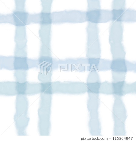 Blue Plaid Hand Drawn Background Overlay Blue Plaid Hand Drawn Background Overlay 115864947