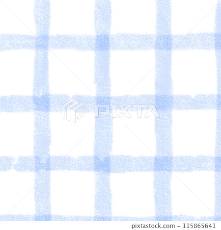 Blue Plaid Hand Drawn Background Overlay 115865641