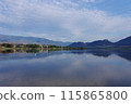 Canadian countryside landscape: Lake Osoyoos Canadian countryside landscape: Lake Osoyoos 115865800